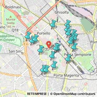 Mappa Piazza Tre Torri, 20121 Milano MI, Italia (0.888)