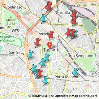 Mappa Piazza Tre Torri, 20121 Milano MI, Italia (1.216)