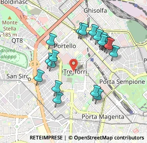 Mappa Piazza Tre Torri, 20121 Milano MI, Italia (0.896)