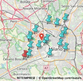 Mappa Piazza Tre Torri, 20121 Milano MI, Italia (3.17529)