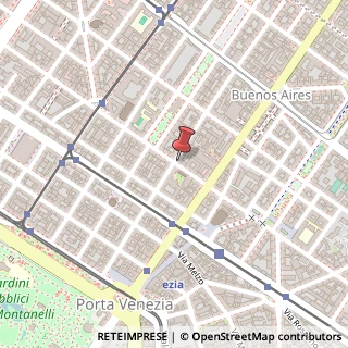 Mappa Via San Gregorio, 10, 20124 Milano, Milano (Lombardia)