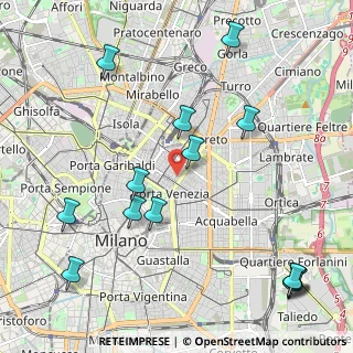 Mappa Via San Gregorio, 20123 Milano MI, Italia (2.615)