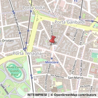 Mappa Largo la Foppa, 1, 20121 Milano, Milano (Lombardia)
