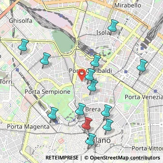 Mappa Via della, 20121 Milano MI, Italia (1.15769)