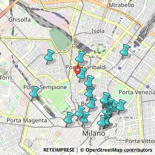 Mappa Via della, 20121 Milano MI, Italia (1.147)