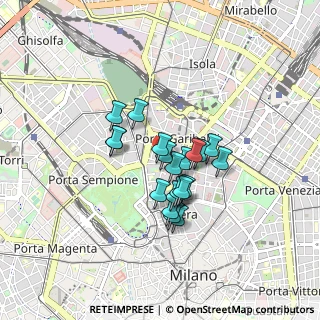 Mappa Via della, 20121 Milano MI, Italia (0.611)