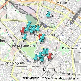 Mappa Via della, 20121 Milano MI, Italia (0.828)