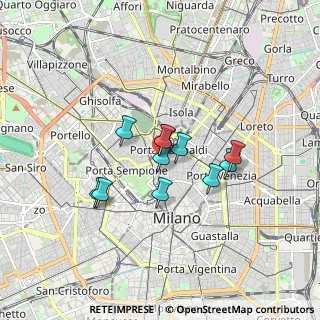 Mappa Via della, 20121 Milano MI, Italia (1.18455)