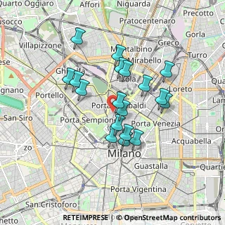 Mappa Via della, 20121 Milano MI, Italia (1.47389)