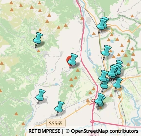 Mappa Via Vittorio Veneto, 10010 Lessolo TO, Italia (4.57611)