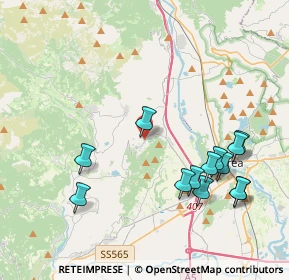 Mappa Via Vittorio Veneto, 10010 Lessolo TO, Italia (4.34462)