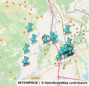 Mappa Via Vittorio Veneto, 10010 Lessolo TO, Italia (3.6785)