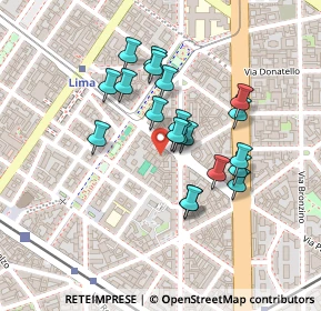 Mappa Via Cecilio Secondo Plinio, 20129 Milano MI, Italia (0.1795)