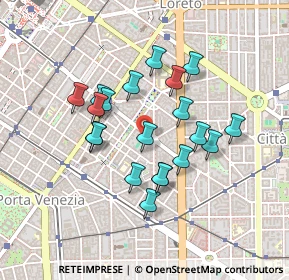 Mappa Via Cecilio Secondo Plinio, 20129 Milano MI, Italia (0.3735)