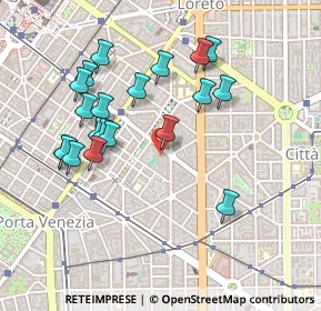 Mappa Via Cecilio Secondo Plinio, 20129 Milano MI, Italia (0.4675)