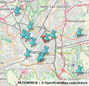 Mappa Via Cecilio Secondo Plinio, 20129 Milano MI, Italia (3.75846)