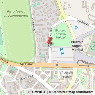 Mappa Via Federico Tesio, 11, 20151 Milano, Milano (Lombardia)