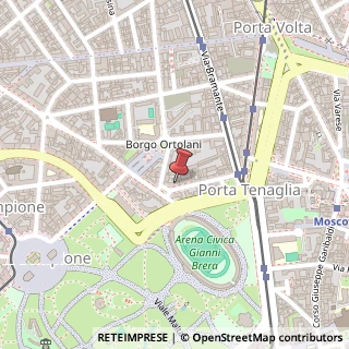Mappa Via Carlo Maria Maggi, 14, 20154 Milano, Milano (Lombardia)