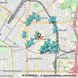 Mappa Piazza Leonardo Da Vinci, 20133 Milano MI, Italia (0.862)