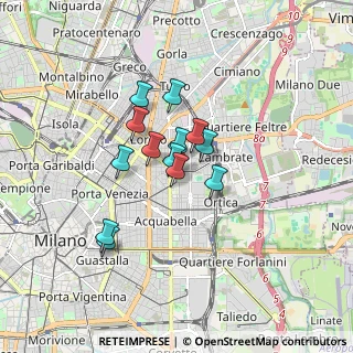Mappa Piazza Leonardo Da Vinci, 20133 Milano MI, Italia (1.18154)