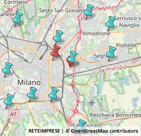 Mappa Via Caduti in Missione di Pace, 20100 Milano MI, Italia (5.46154)