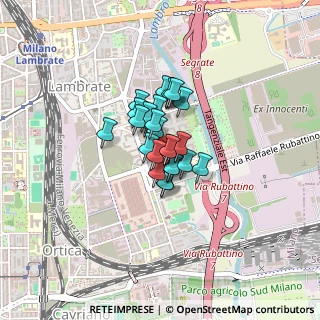 Mappa Via Caduti in Missione di Pace, 20100 Milano MI, Italia (0.22222)