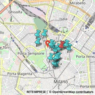Mappa Piazzale Biancamano, 20121 Milano MI, Italia (0.6475)