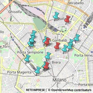Mappa Piazzale Biancamano, 20121 Milano MI, Italia (0.903)