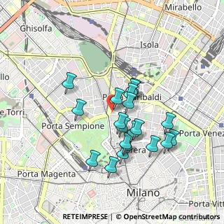 Mappa Piazzale Biancamano, 20121 Milano MI, Italia (0.7785)