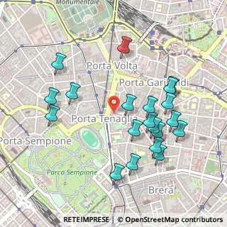 Mappa Piazzale Biancamano, 20121 Milano MI, Italia (0.5065)