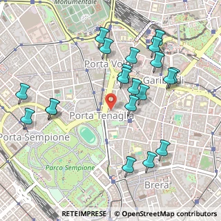 Mappa Piazzale Biancamano, 20121 Milano MI, Italia (0.54)