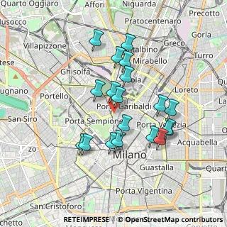 Mappa Piazzale Biancamano, 20121 Milano MI, Italia (1.60947)