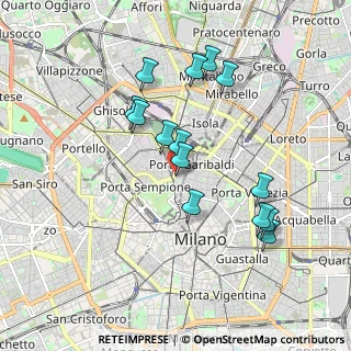 Mappa Piazzale Biancamano, 20121 Milano MI, Italia (1.73357)