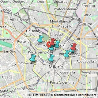 Mappa Piazzale Biancamano, 20121 Milano MI, Italia (1.21727)