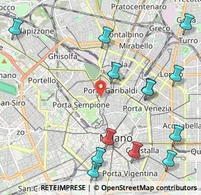 Mappa Piazzale Biancamano, 20121 Milano MI, Italia (2.68846)