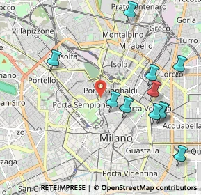 Mappa Piazzale Biancamano, 20121 Milano MI, Italia (2.27364)