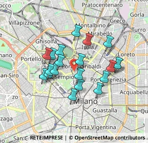 Mappa Piazzale Biancamano, 20121 Milano MI, Italia (1.4595)