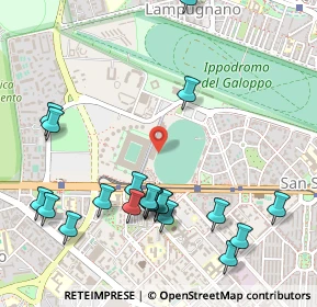 Mappa Via dei Piccolomini, 20151 Milano MI, Italia (0.604)