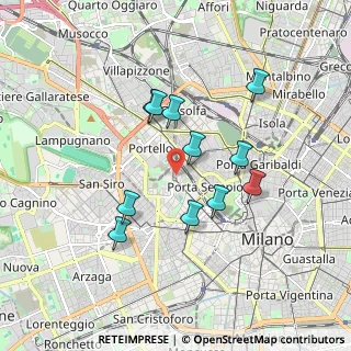 Mappa Piazza VI Febbraio, 20145 Milano MI, Italia (1.57364)