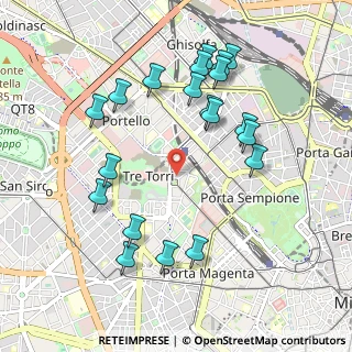 Mappa Piazza VI Febbraio, 20145 Milano MI, Italia (1.0415)