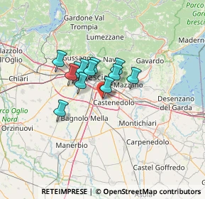 Mappa 25010 Zona Artigianale Canneto BS, Italia (8.69417)