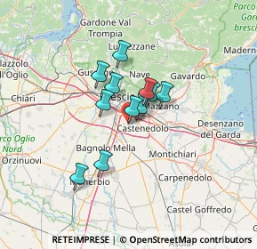 Mappa 25010 Zona Artigianale Canneto BS, Italia (8.85727)