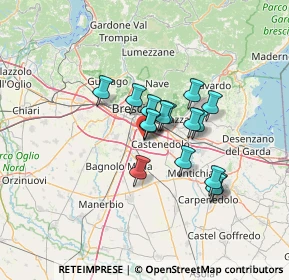 Mappa 25010 Zona Artigianale Canneto BS, Italia (9.58438)
