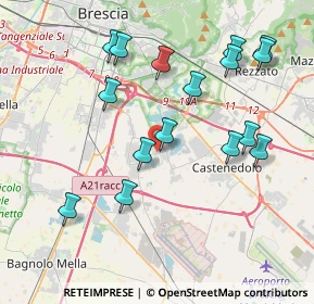 Mappa 25010 Zona Artigianale Canneto BS, Italia (4.11563)