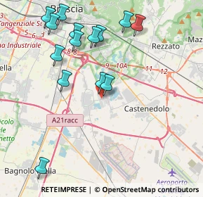 Mappa 25010 Zona Artigianale Canneto BS, Italia (4.45857)