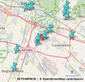 Mappa 25010 Zona Artigianale Canneto BS, Italia (4.47583)