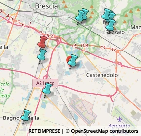 Mappa 25010 Zona Artigianale Canneto BS, Italia (4.87273)