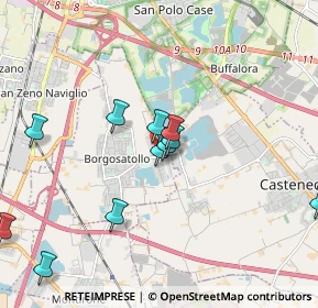 Mappa 25010 Zona Artigianale Canneto BS, Italia (1.90091)
