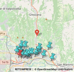 Mappa Via Valpantena, 37030 Verona VR, Italia (4.73684)