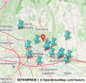 Mappa Via Valpantena, 37030 Verona VR, Italia (7.17786)